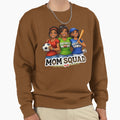Mom Squad Sports Soccer Football Baseball Sweatshirt - Graphic Print Unisex - T-Shirt, Sweatshirt, Hoodie