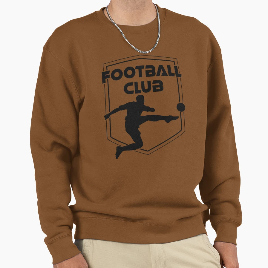 Football Club Black Logo Png Sweatshirt - Minimalist Print Unisex - T-Shirt, Sweatshirt, Hoodie