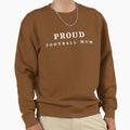 Proud Football Mum Sweatshirt - Trendy Graphic Unisex - T-Shirt, Sweatshirt, Hoodie