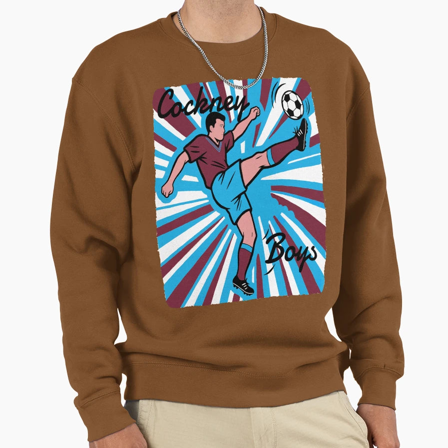 Cockney Sweatshirt - Minimalist Print Unisex - T-Shirt, Sweatshirt, Hoodie