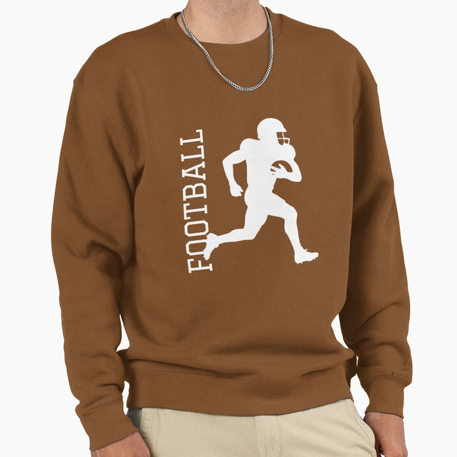 American Football Race Silhouette Sweatshirt - Novelty Apparel Men Women - T-Shirt, Sweatshirt, Hoodie