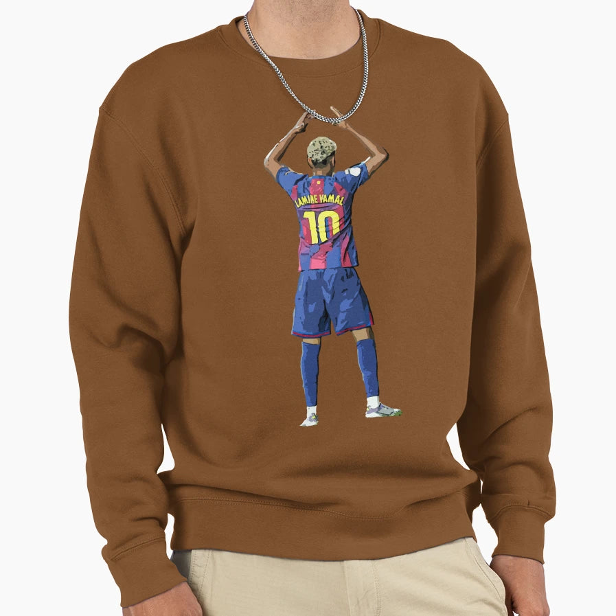 Lamine Yamal Sweatshirt - Unique Graphic Unisex - T-Shirt, Sweatshirt, Hoodie