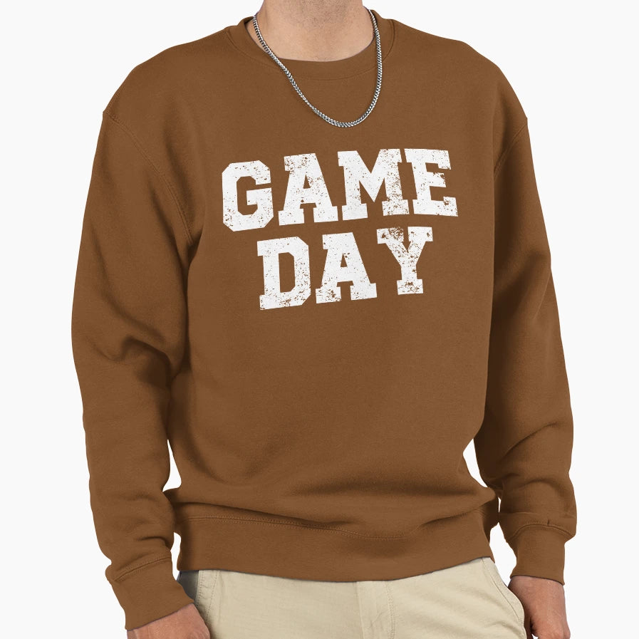 Game Day School Game Day Football Sweatshirt - Graphic Print for Adults - T-Shirt, Sweatshirt, Hoodie