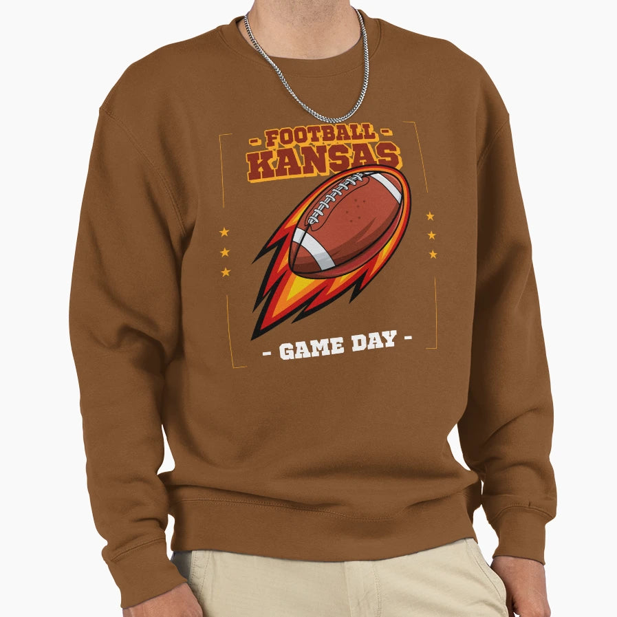 Copy Love Football Kansas City Sweatshirt - Aesthetic Graphic Men Women - T-Shirt, Sweatshirt, Hoodie