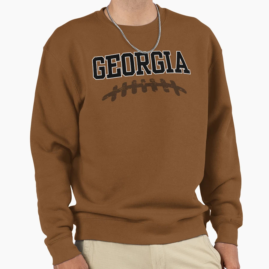 Georgia Football Black Sweatshirt - Fun Novelty Design Men Women - T-Shirt, Sweatshirt, Hoodie