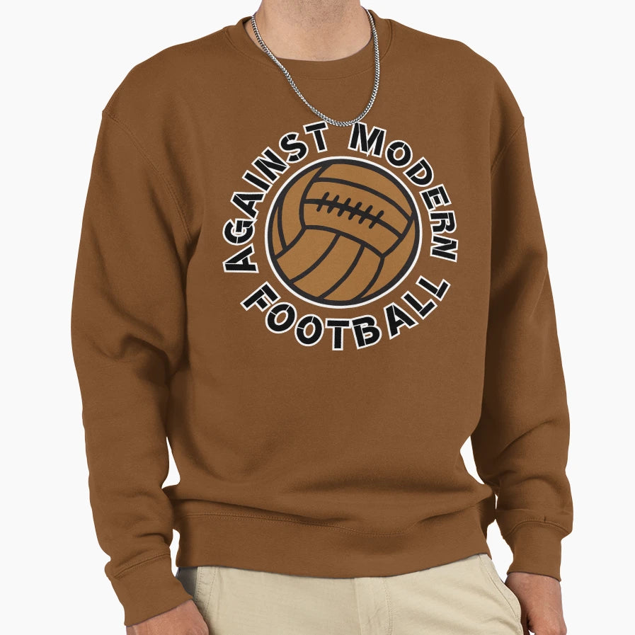 Against Modern Football 4 Sweatshirt - Trendy Graphic Unisex - T-Shirt, Sweatshirt, Hoodie