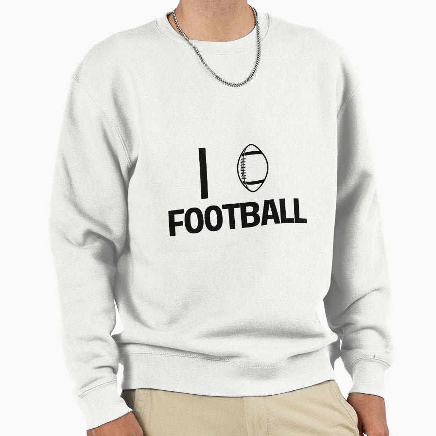 Football Sweatshirt - Graphic Print Men Women - T-Shirt, Sweatshirt, Hoodie