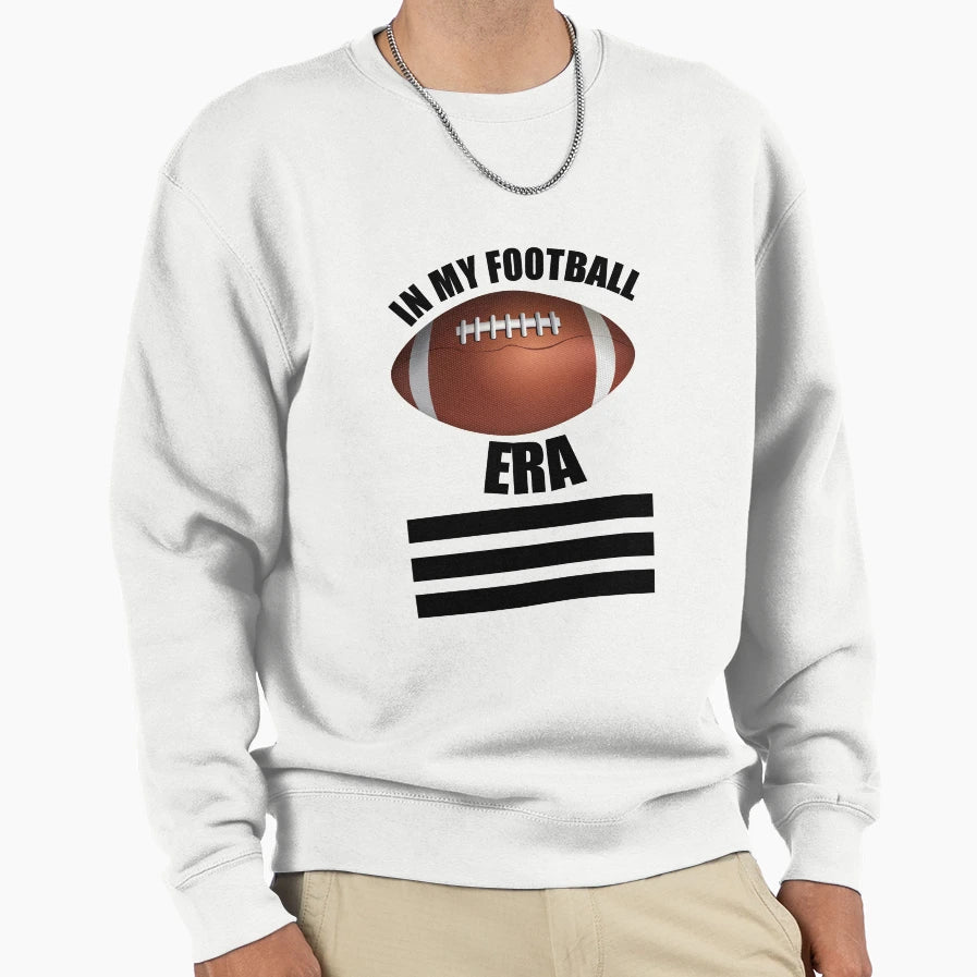 My Football Era My Football Era Sweatshirt - Minimalist Print for Adults - T-Shirt, Sweatshirt, Hoodie