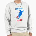 Coach Lasso Football Is Life Sweatshirt - Unique Graphic Unisex - T-Shirt, Sweatshirt, Hoodie