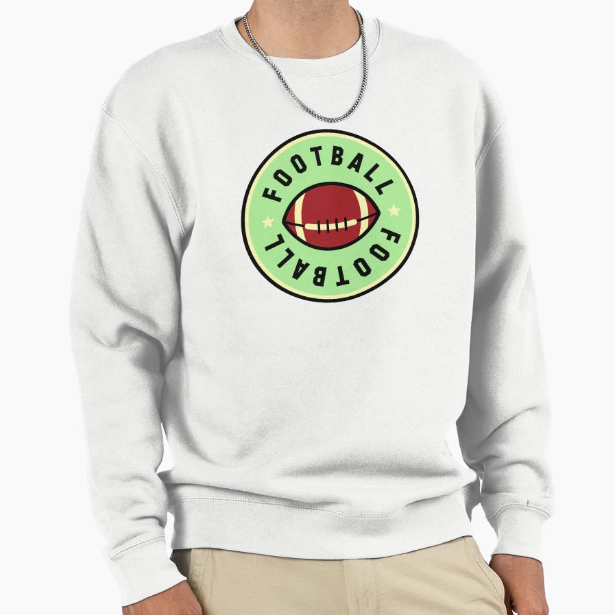 American Football Lover And Fan Sweatshirt - Minimalist Print Unisex - T-Shirt, Sweatshirt, Hoodie