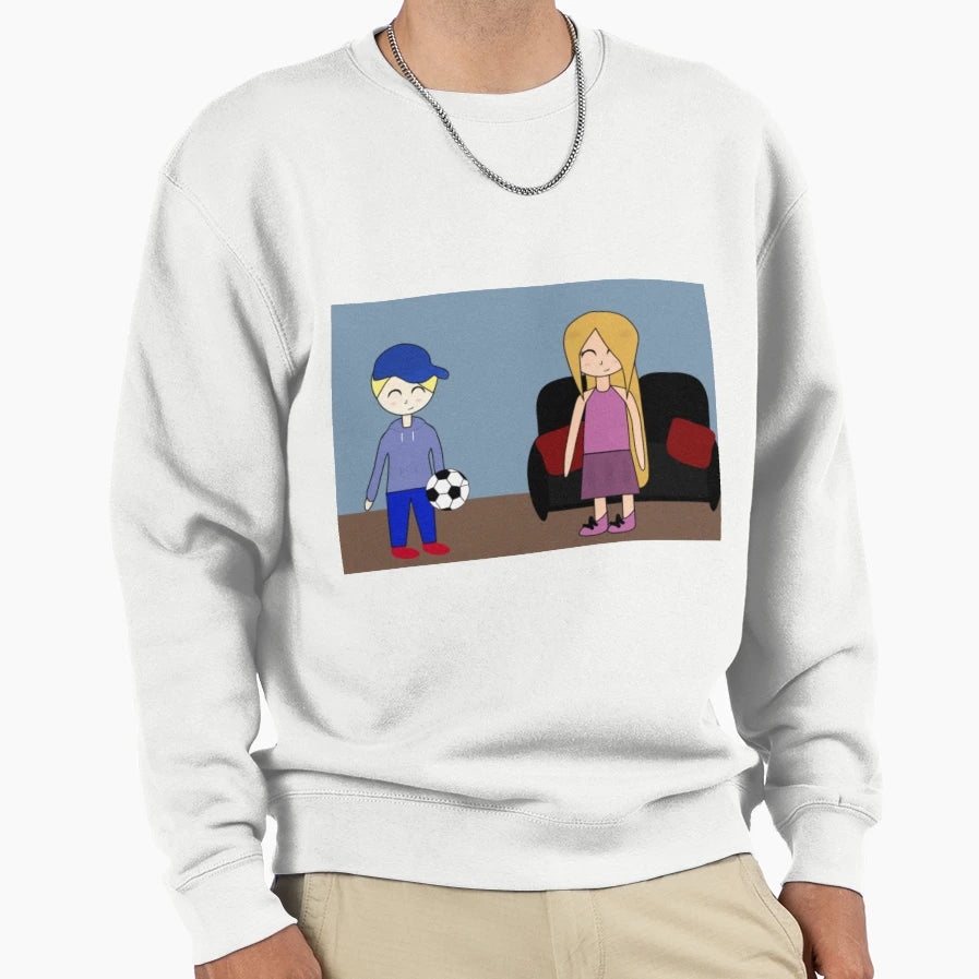 Ford Receives Football Sweatshirt - Custom Art Print for Adults - T-Shirt, Sweatshirt, Hoodie