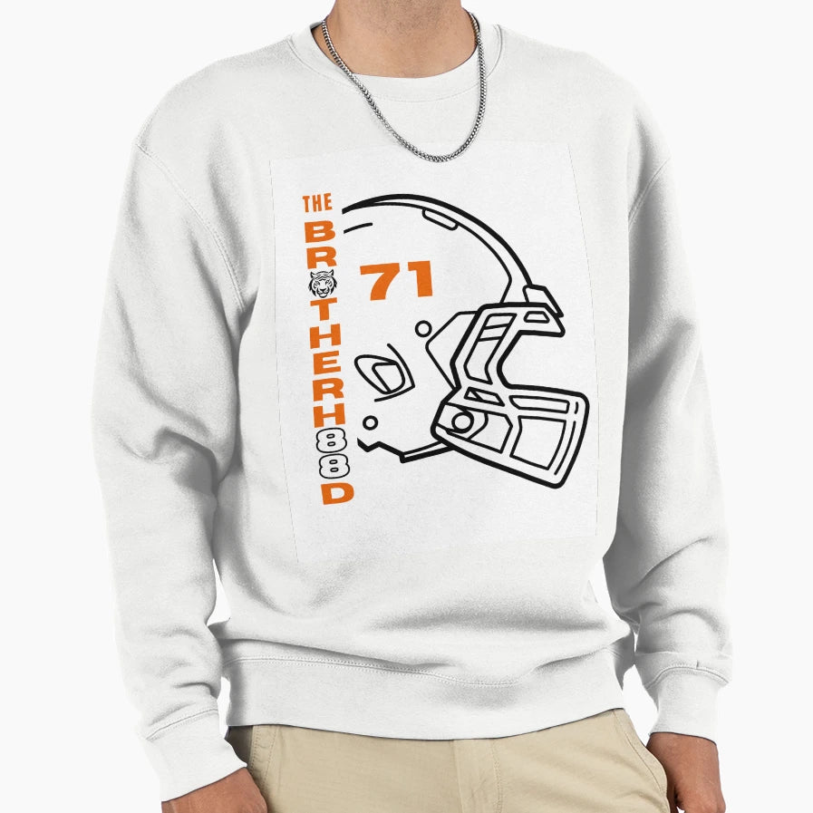 Tiger Football 88 Sweatshirt - Streetwear Style for Adults - T-Shirt, Sweatshirt, Hoodie