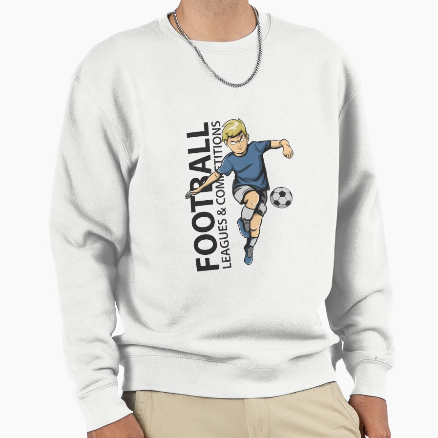 Football Leagues And Competition Sweatshirt - Unique Graphic Men Women - T-Shirt, Sweatshirt, Hoodie