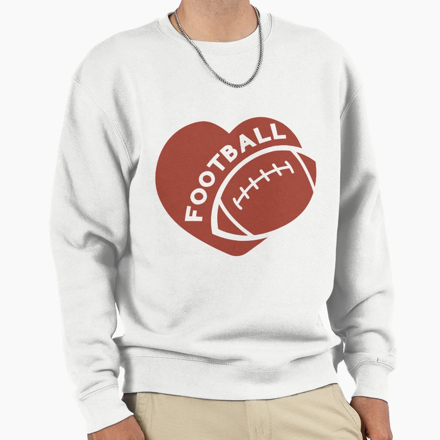 American Football Cartoon Sweatshirt - Novelty Apparel Men Women - T-Shirt, Sweatshirt, Hoodie