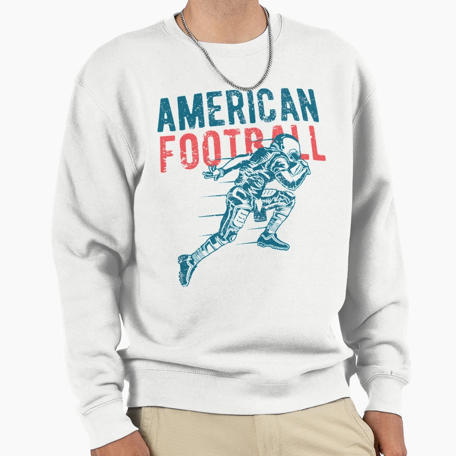 American Football Sweatshirt - Novelty Apparel Men Women - T-Shirt, Sweatshirt, Hoodie
