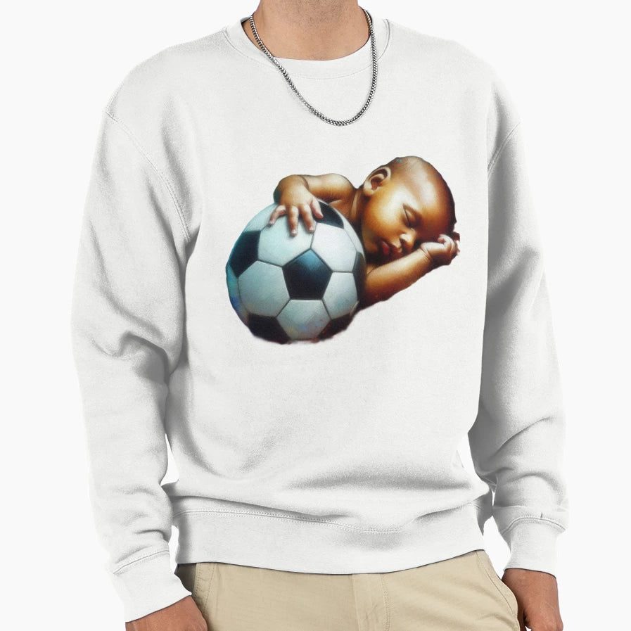 Born To Ball Soccer Fan Sweatshirt - Casual Everyday Wear Unisex - T-Shirt, Sweatshirt, Hoodie