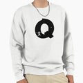 Personalized Baseball Initial Q Sweatshirt - Fun Novelty Design Men Women - T-Shirt, Sweatshirt, Hoodie