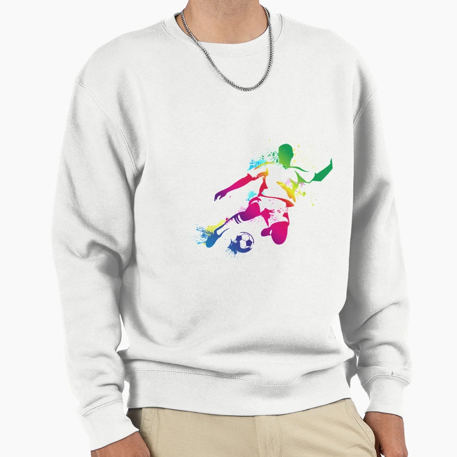 Football Player Sweatshirt - Unique Graphic Men Women - T-Shirt, Sweatshirt, Hoodie