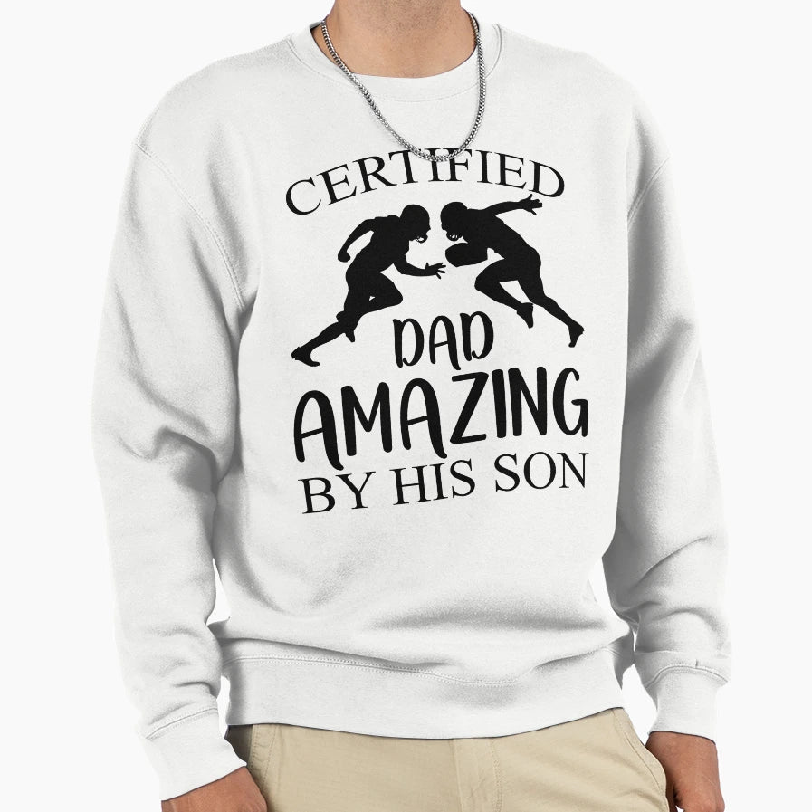 Football Dad T-Shirt - Unique Graphic Unisex - T-Shirt, Sweatshirt, Hoodie