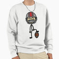 Football Player Sweatshirt - Minimalist Print Men Women - T-Shirt, Sweatshirt, Hoodie