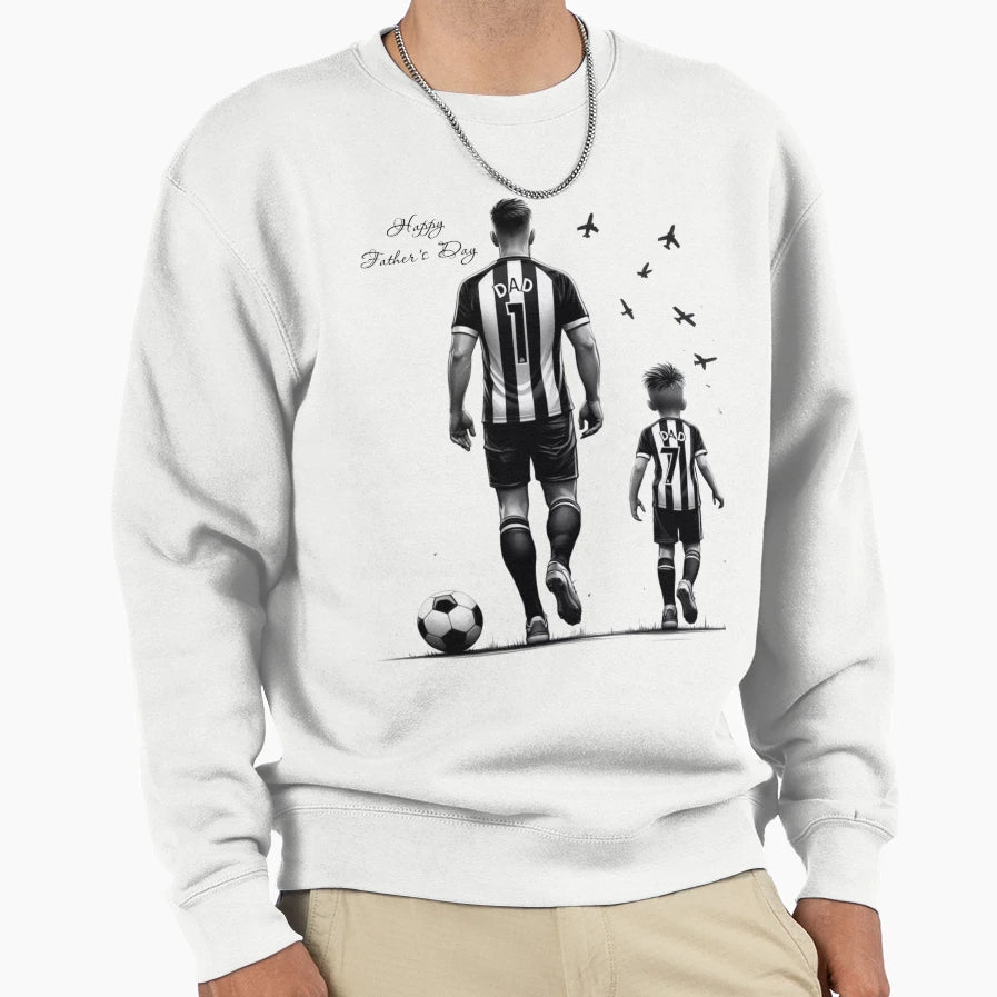 Football Fathers Day Sweatshirt - Fun Novelty Design Unisex - T-Shirt, Sweatshirt, Hoodie