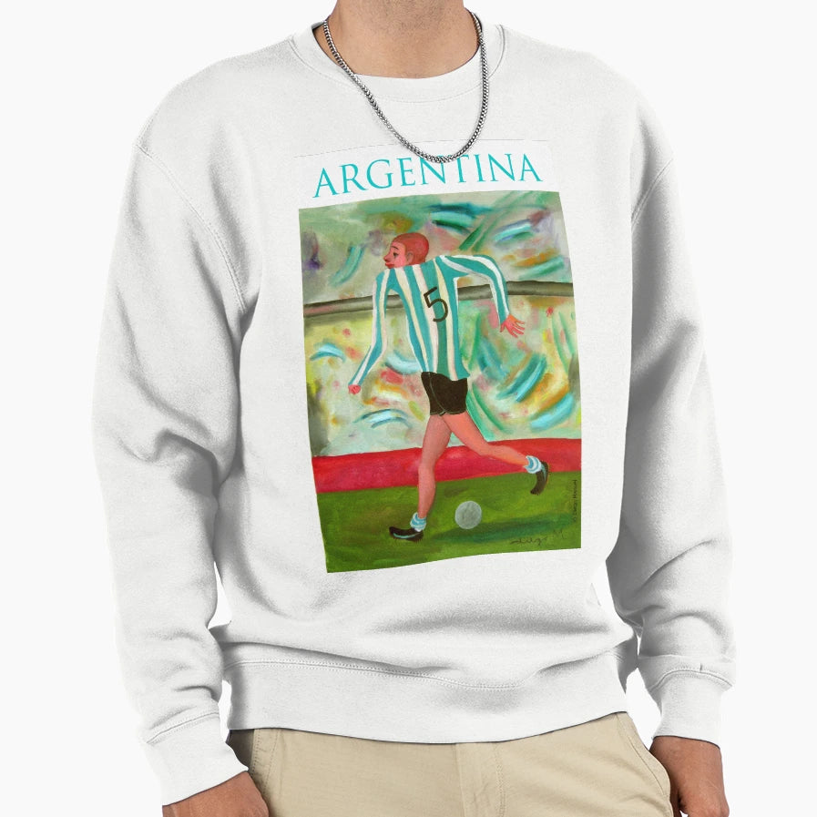 Player 5 Argentina Sweatshirt - Unique Graphic Men Women - T-Shirt, Sweatshirt, Hoodie