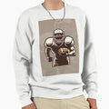 Football Player Sweatshirt - Fun Novelty Design for Adults - T-Shirt, Sweatshirt, Hoodie