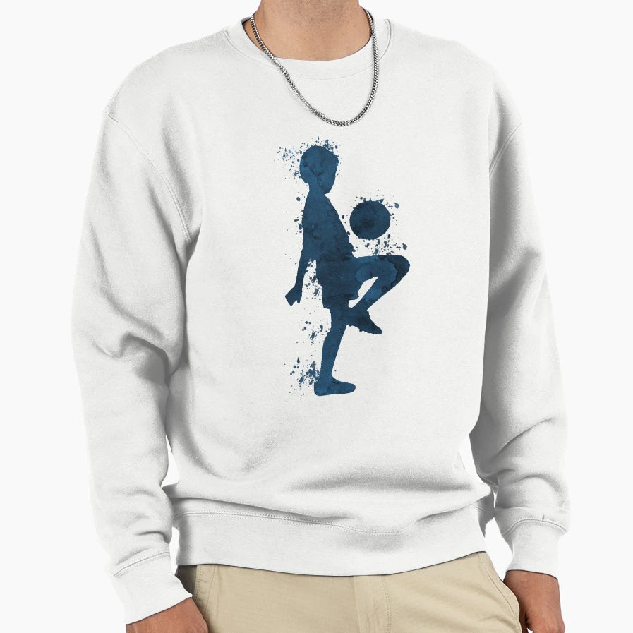 Soccer Sweatshirt - Minimalist Print Men Women - T-Shirt, Sweatshirt, Hoodie