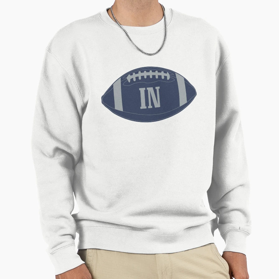 Fotball Sweatshirt - Minimalist Print for Adults - T-Shirt, Sweatshirt, Hoodie