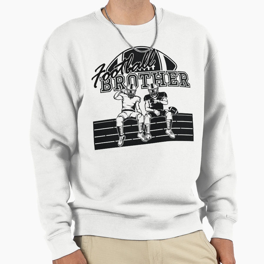 Football Brothers American Football Sweatshirt - Aesthetic Graphic Unisex - T-Shirt, Sweatshirt, Hoodie