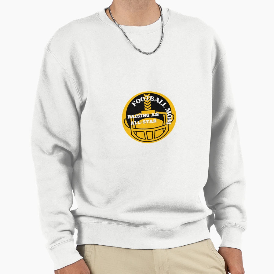 Football Mom Sweatshirt - Trendy Graphic Unisex - T-Shirt, Sweatshirt, Hoodie