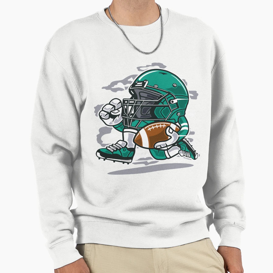 Football Player Sweatshirt - Custom Art Print Unisex - T-Shirt, Sweatshirt, Hoodie