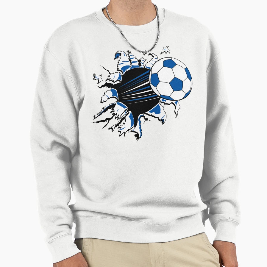 Soccer Sweatshirt - Fun Novelty Design Men Women - T-Shirt, Sweatshirt, Hoodie