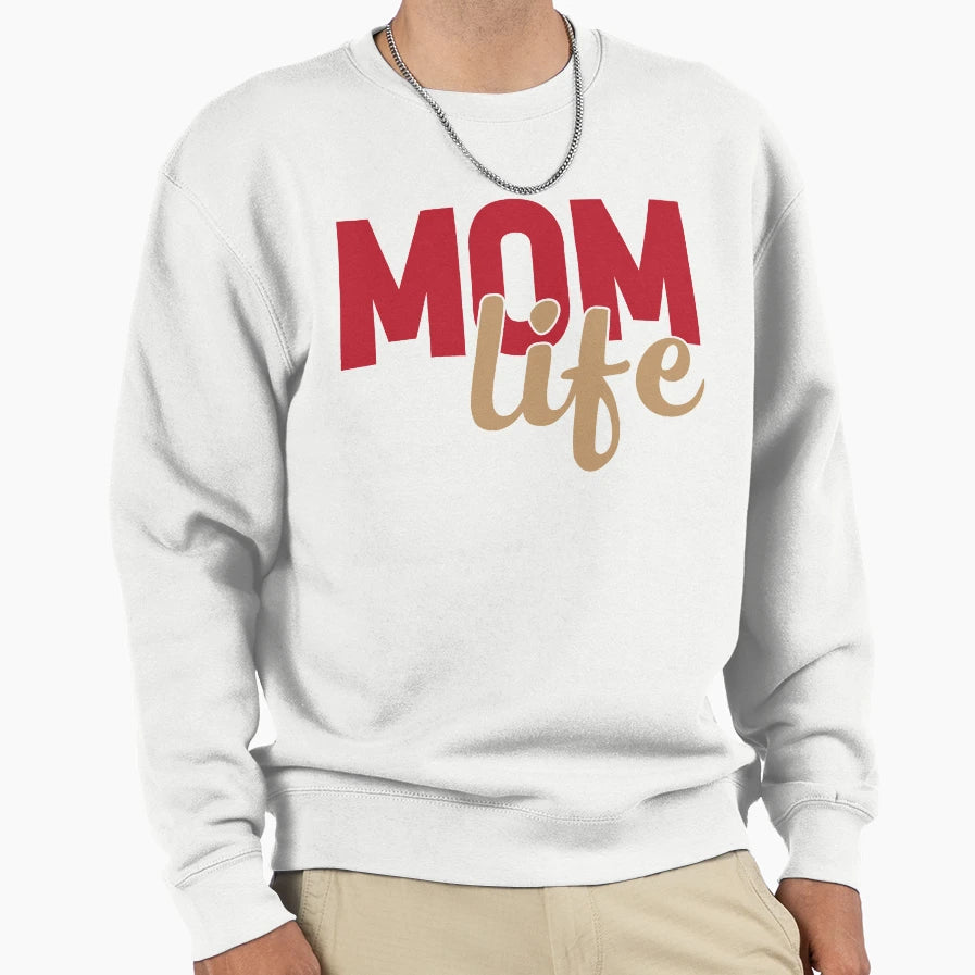 Mom Life Gift Mom New Mom Gift Best Mom T-Shirt - Aesthetic Graphic Unisex - T-Shirt, Sweatshirt, Hoodie
