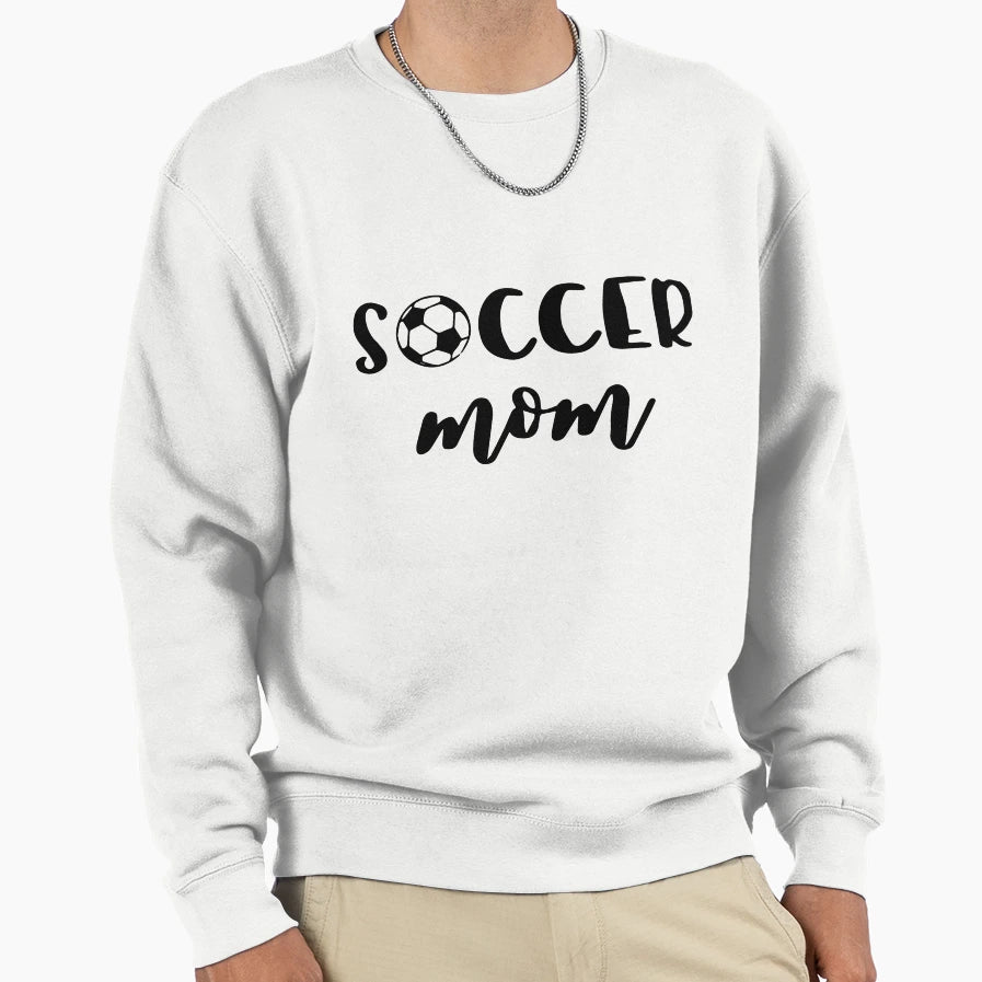 Soccer Mom Sweatshirt - Minimalist Print for Adults - T-Shirt, Sweatshirt, Hoodie