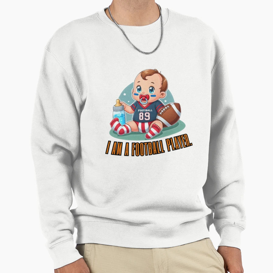 American Football Cartoon Sweatshirt - Streetwear Style Unisex - T-Shirt, Sweatshirt, Hoodie