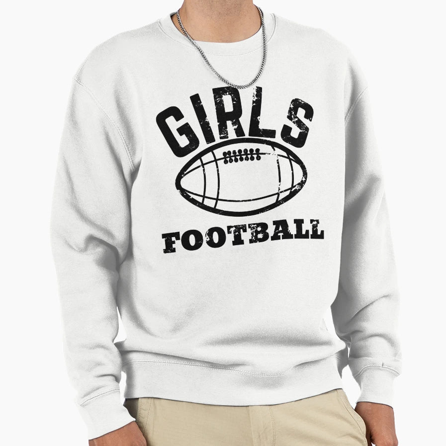 Football Soccer Womens Football Sweatshirt - Minimalist Print Unisex - T-Shirt, Sweatshirt, Hoodie