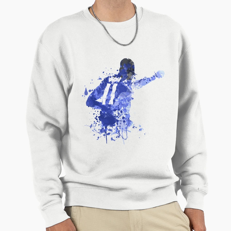 Didier Drogba Chelsea Legend Art Sweatshirt - Streetwear Style Unisex - T-Shirt, Sweatshirt, Hoodie