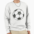 Soccer Ball Sweatshirt - Aesthetic Graphic Men Women - T-Shirt, Sweatshirt, Hoodie