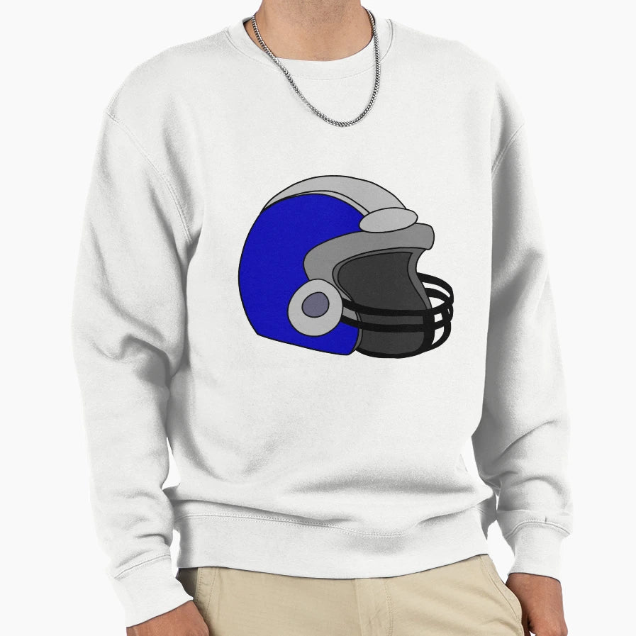 Football Helmet Sweatshirt - Fun Novelty Design Men Women - T-Shirt, Sweatshirt, Hoodie