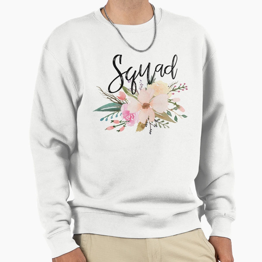 Squad Sweatshirt - Fun Novelty Design for Adults - T-Shirt, Sweatshirt, Hoodie