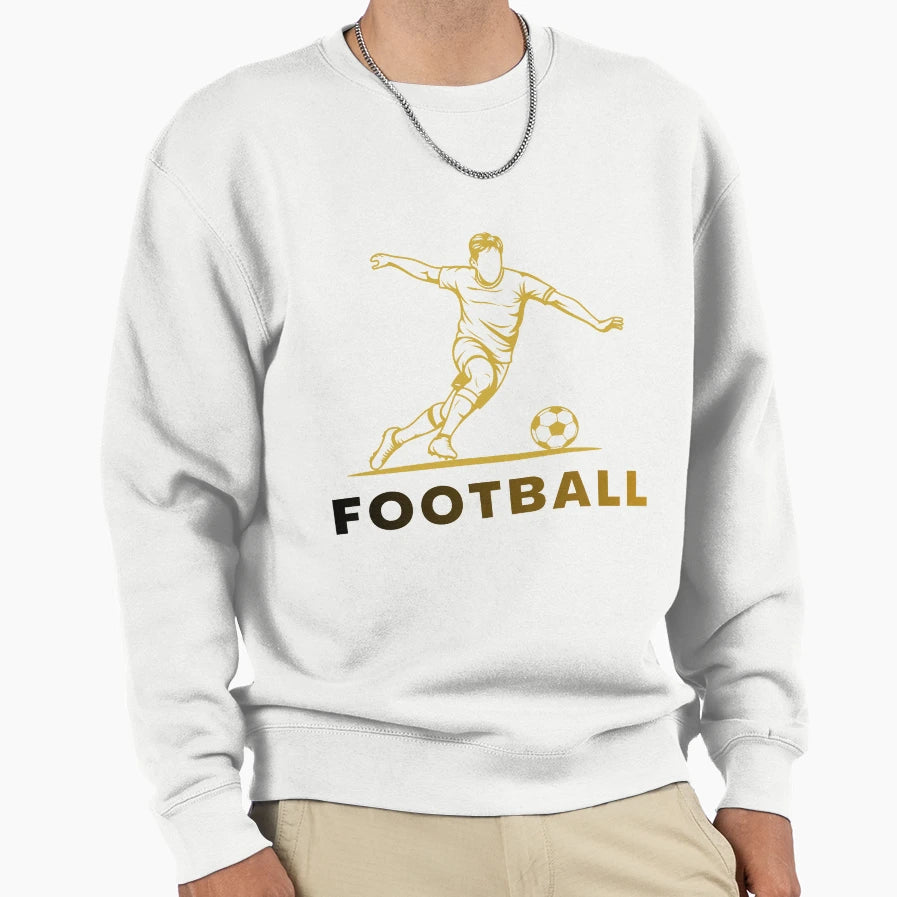 Football Player Soccer Kick Sport T-Shirt - Unique Graphic Men Women - T-Shirt, Sweatshirt, Hoodie