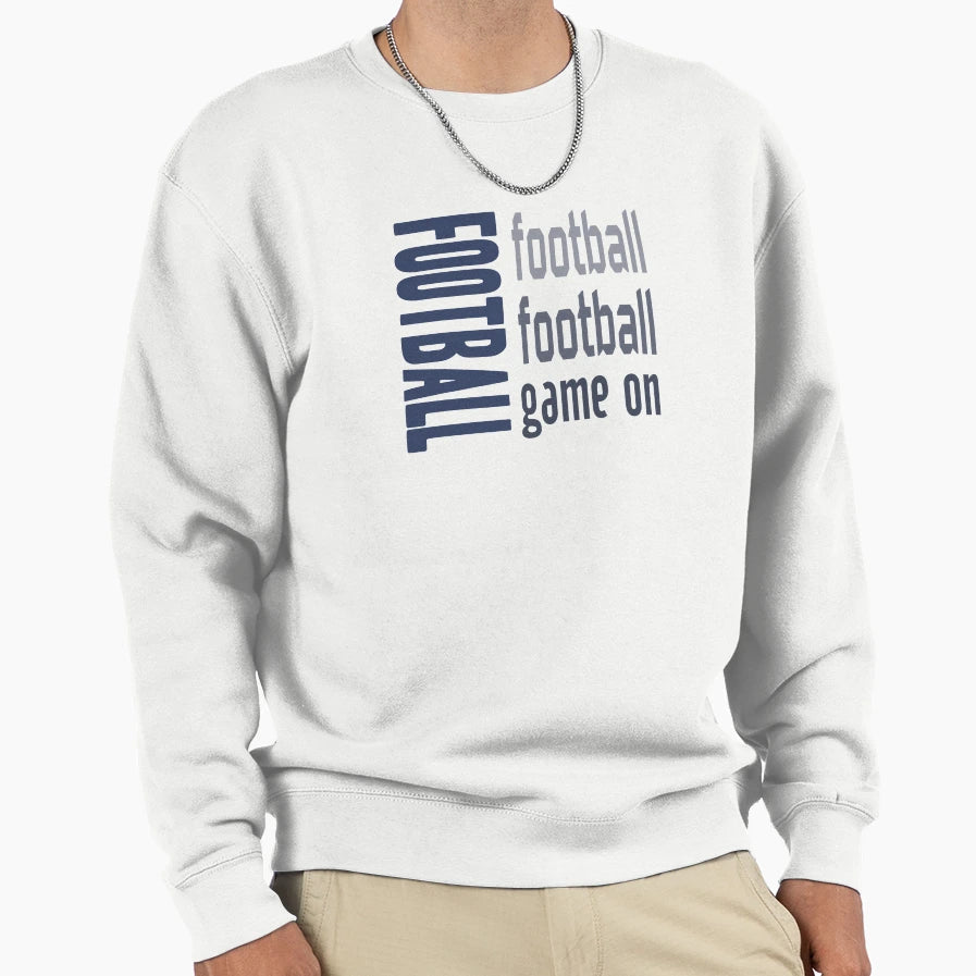 Football Game Sweatshirt - Fun Novelty Design for Adults - T-Shirt, Sweatshirt, Hoodie