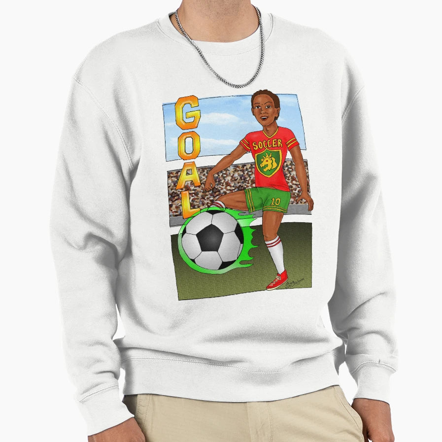 Soccer Sweatshirt - Aesthetic Graphic Unisex - T-Shirt, Sweatshirt, Hoodie
