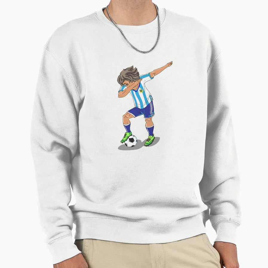Argentine Football Player Dab Sweatshirt - Streetwear Style Unisex - T-Shirt, Sweatshirt, Hoodie