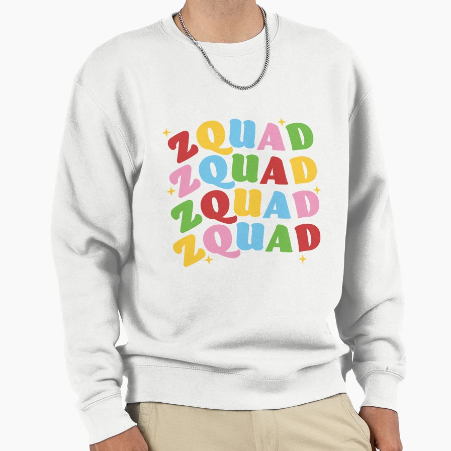 Zquad Logo 2 Zayn Sweatshirt - Custom Art Print for Adults - T-Shirt, Sweatshirt, Hoodie