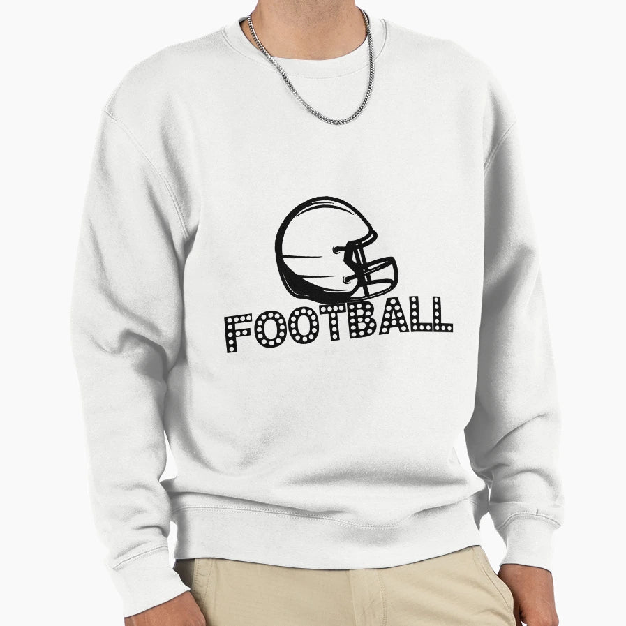Football Sweatshirt - Unique Graphic for Adults - T-Shirt, Sweatshirt, Hoodie
