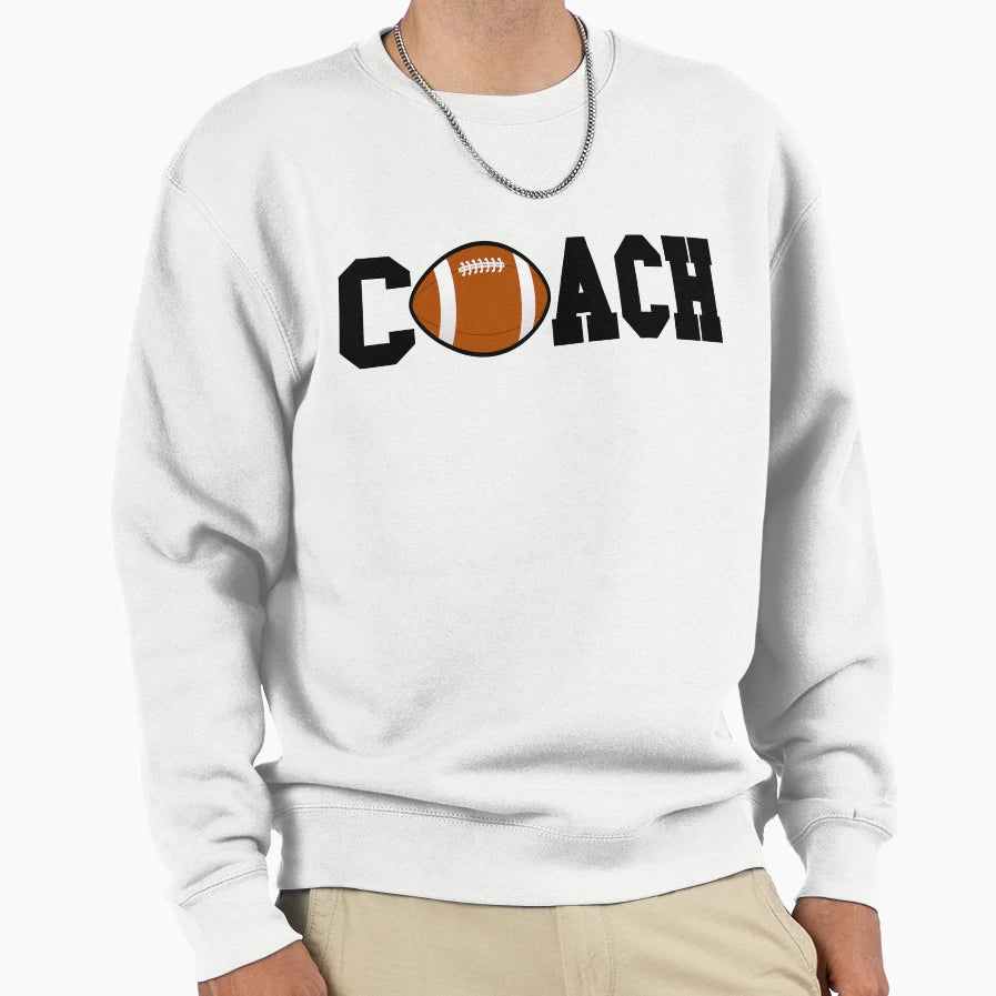 Football Coach Football Coach Gifts T-Shirt - Aesthetic Graphic Men Women - T-Shirt, Sweatshirt, Hoodie