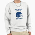 My Second Love Is Football Sweatshirt - Casual Everyday Wear Men Women - T-Shirt, Sweatshirt, Hoodie