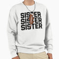 Grunge Lightning Bolt Sister Sweatshirt - Casual Everyday Wear Men Women - T-Shirt, Sweatshirt, Hoodie